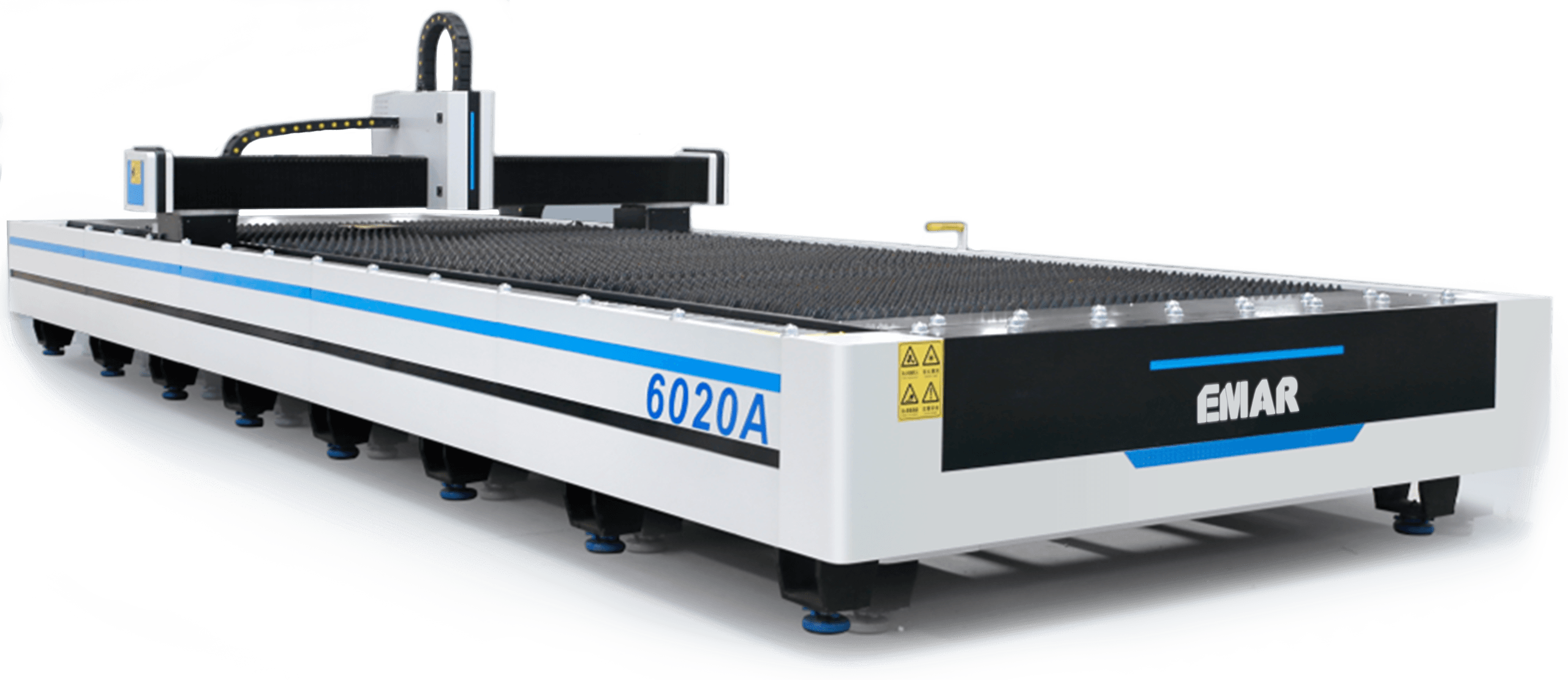 Open Bed Fiber Laser Side View