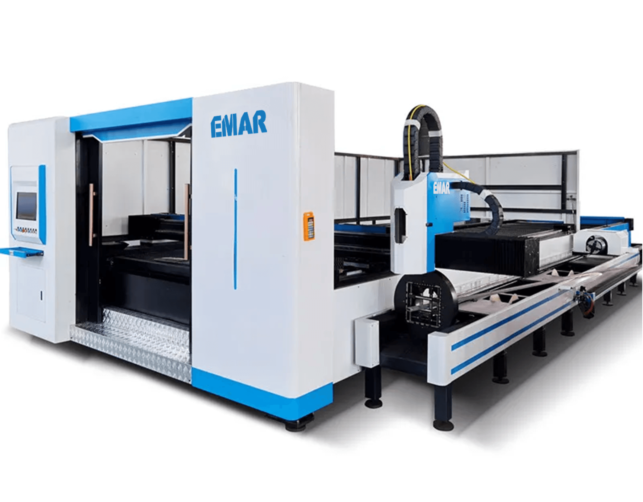 CNC Hybrid Fiber Laser Cutting Machine Detail